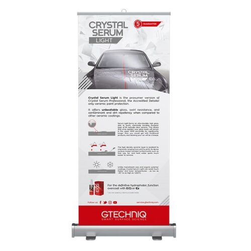 Crystal Serum Light Roller Banner