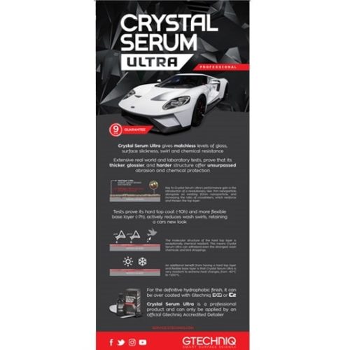 Crystal Serum Ultra Vinyl Banner