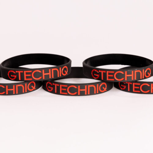 Black Silicone Wrist Band (5-Pack)