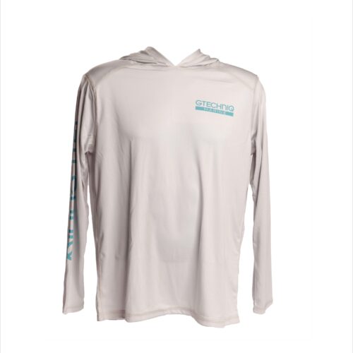 Grey Lightweight Sun Protection Hoodie - Gtechniq Marine