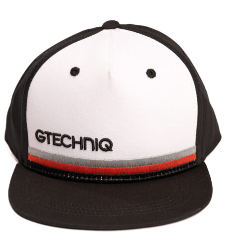 Three Stripes Flat Brim Hat