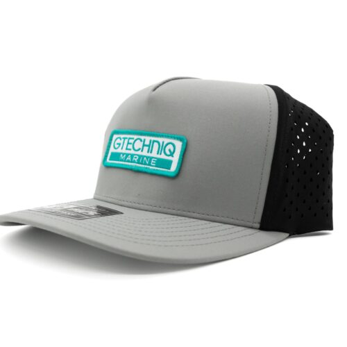 Grey/Black Gtechniq Marine 5 Panel Performance Hat